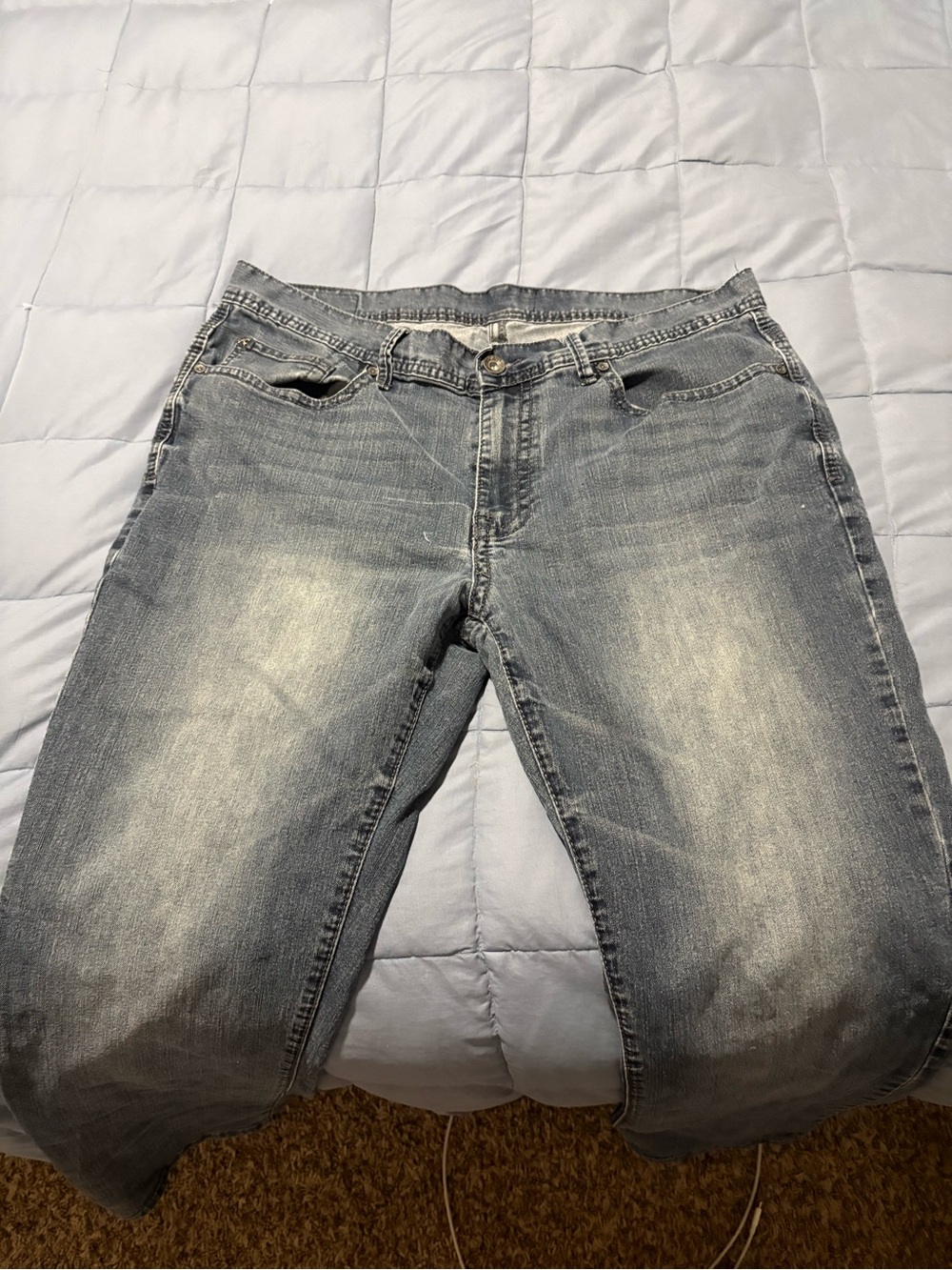 Axel Men's Relaxed Washed Jeans 38x32